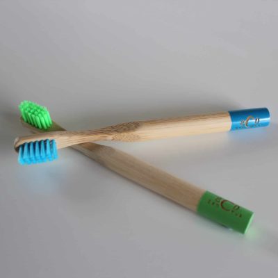 Bamboo toothbrush heads for kids by Zencrux
