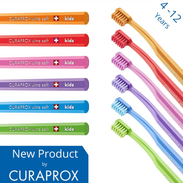 Toothbrush for Children 4 - 12 years old by Curaprox