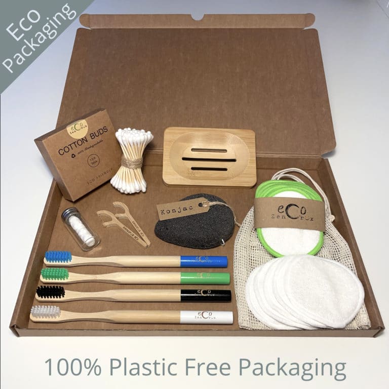 Zero waste eco bathroom kit - Eco packaging