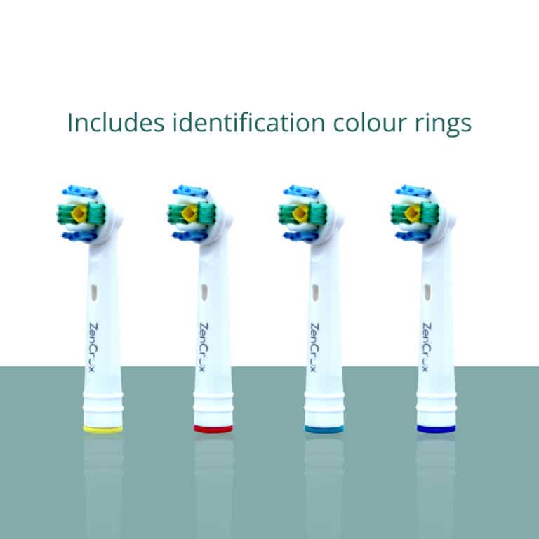 Electric toothbrush heads for oral b Colour rings